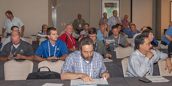 Attendees during the 2018 Annual Training Conference